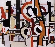 Fernard Leger The disk in the city oil on canvas